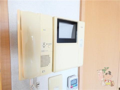 オーランド富田町のセキュリティ|カメラ付インターホン