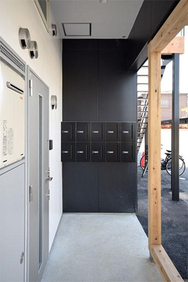 【その他共用部分】 | ピース・スクエア住吉 A棟 | ピース・スクエア住吉 ダイヤル式の集合ポスト