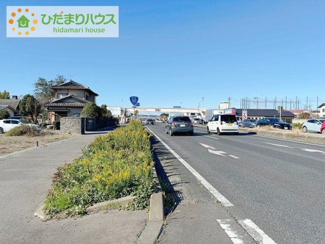 【前面道路含む現地写真】 | 水戸市大塚町　土地　108坪 | 水戸IC方面の50号が前面道路になります。