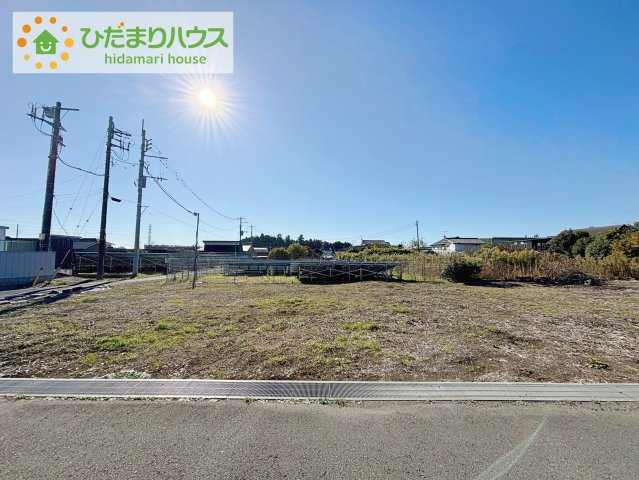 【外観】 | 水戸市大塚町　土地　108坪 | 国道50号沿いの土地（正面から撮影）