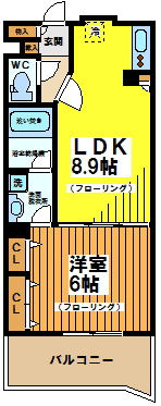 【間取り】 | ファミール明大前