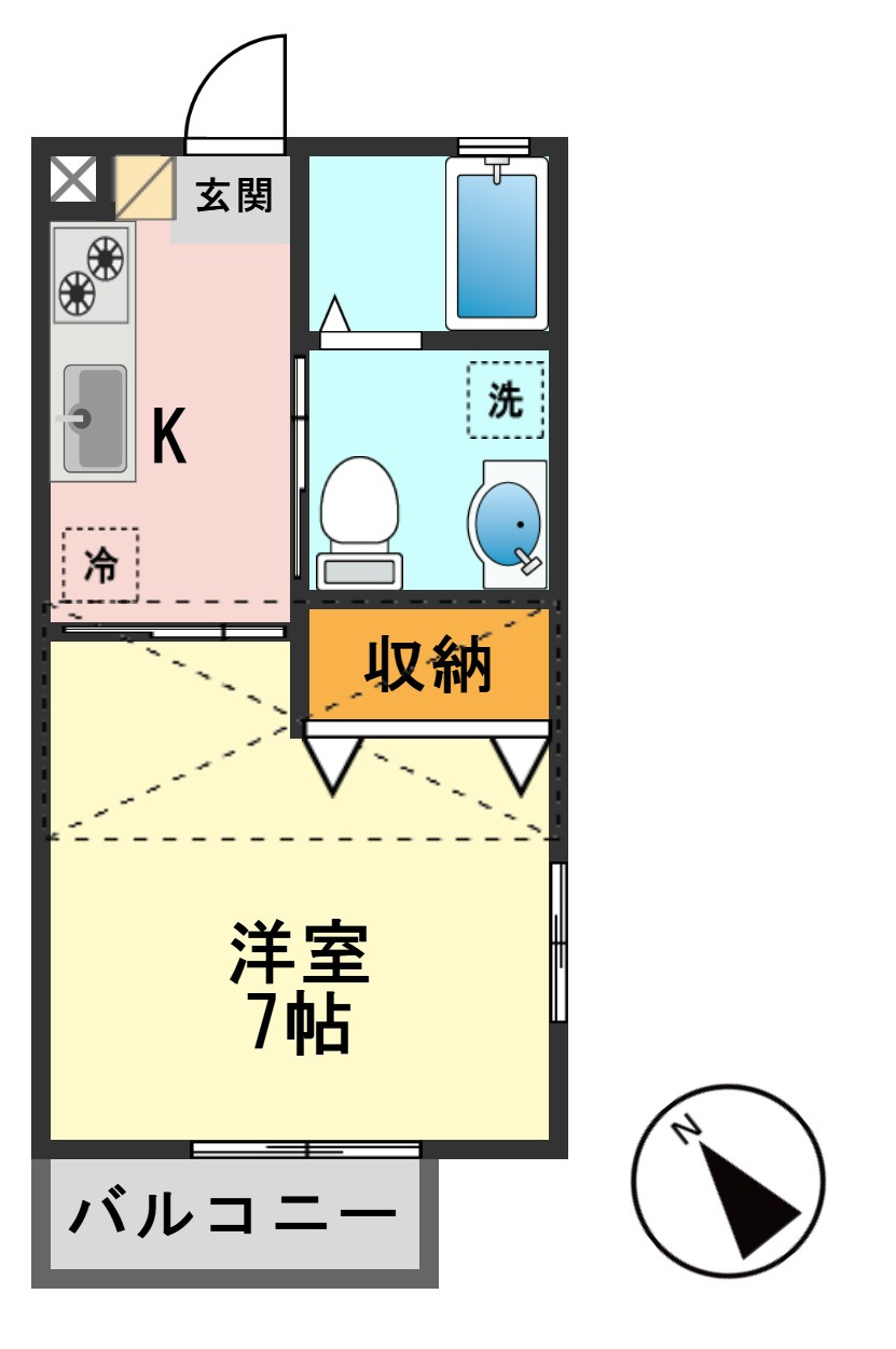 ロワール新小岩の間取り