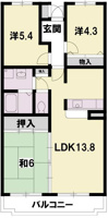 【間取り】 | ムーランマルシェ25