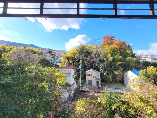 生駒市山崎新町の一戸建ての展望