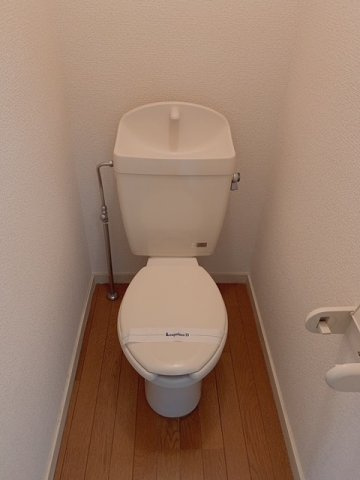 レオパレスＲＡＦＦＩＮＡＴＯＩのトイレ|落ち着いたトイレです