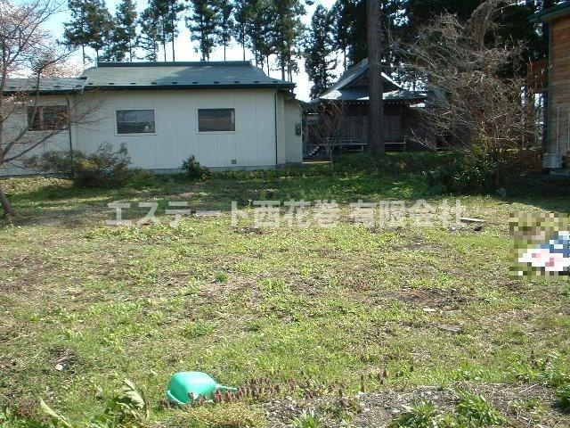 花巻市上諏訪　土地の外観