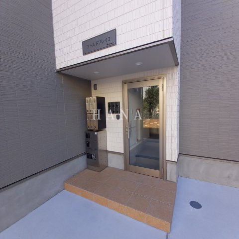 ゴールドソレイユのエントランス