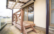 富士市大淵　中古戸建　の外観|デッキです
