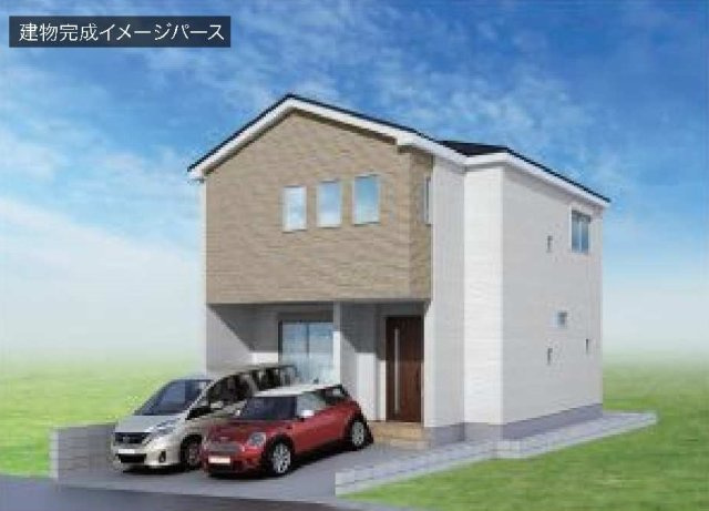 【横浜市保土ケ谷区権太坂2丁目14-31新築戸建て】★仲介手数料無料★（権太坂小学校・境木中学校）の外観パース