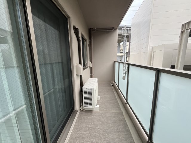 アビオス姫路駅東のバルコニー