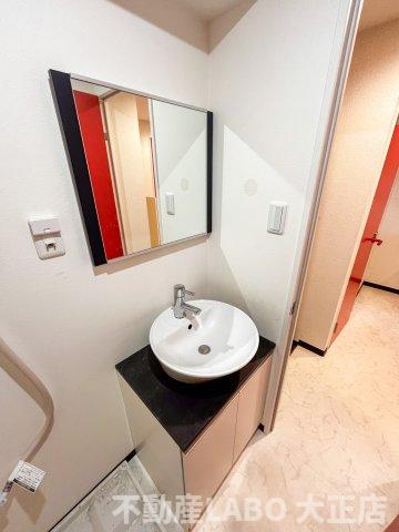 U-ro難波南の独立洗面台