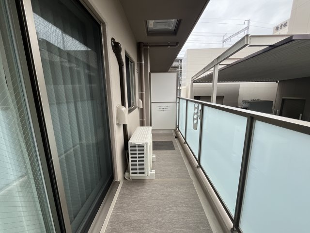 アビオス姫路駅東のバルコニー