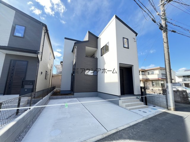 入間市鍵山2丁目・全5棟　新築一戸建　1号棟　～収納豊富～の外観|【全5棟・1号棟】建物完成致しました!!是非この機会にご見学下さいませ♪