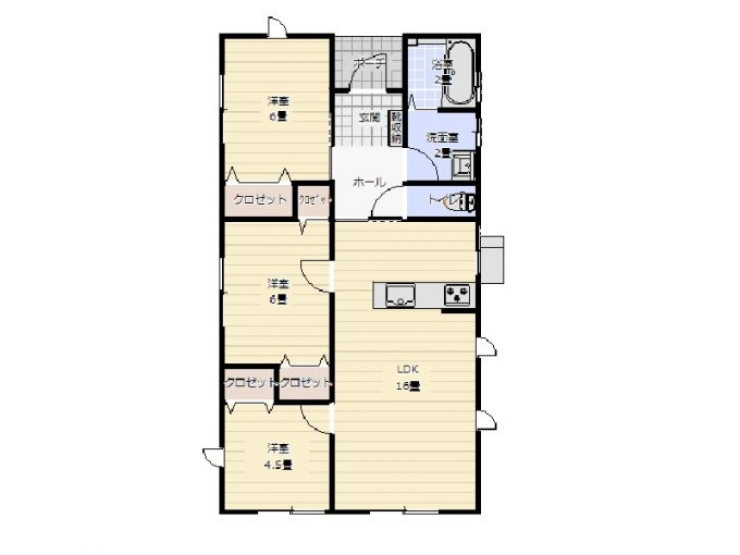 田野町井倉モデル　4号棟