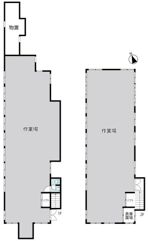 ◆建築条件無し売土地◆敷地ＢＩＧな３８７坪◆倉庫・事務所・物置きあり◆南丹市八木町南広瀬砂子のその他|倉庫の間取り