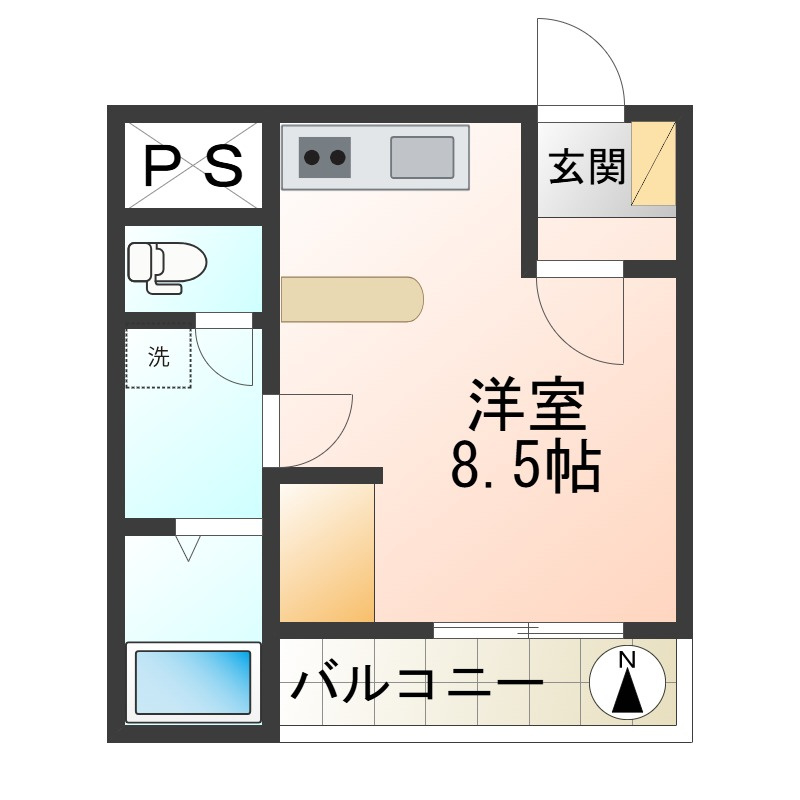 リベルSATOの間取り