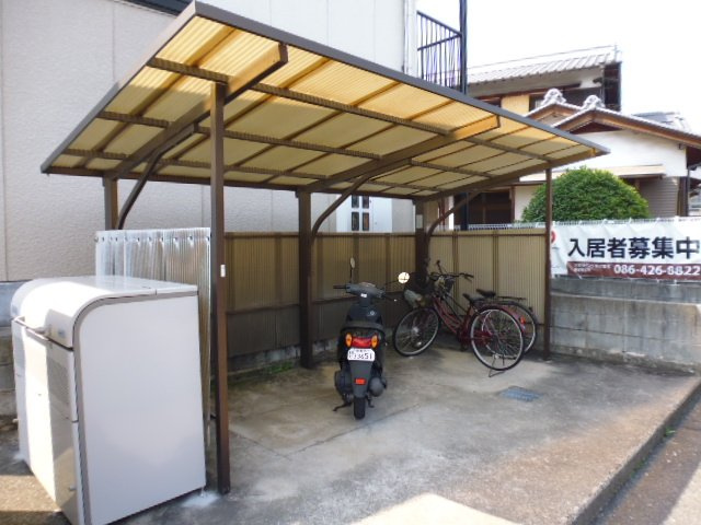倉敷市連島町西之浦のアパートのその他共用部分|駐輪場
