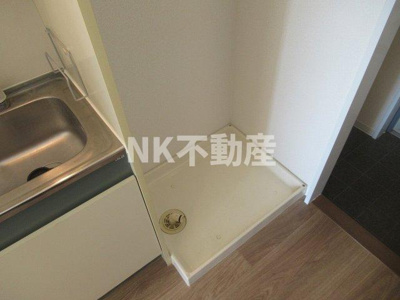 【設備】 | オークハイツ（高井田賃貸） | 室内洗濯パンです