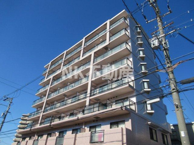 【外観】 | オークハイツ（高井田賃貸） | 外観もきれいです