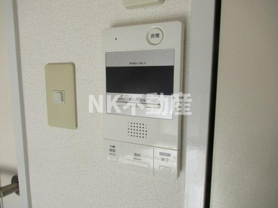 【セキュリティ】 | オークハイツ（高井田賃貸） | モニターフォンです