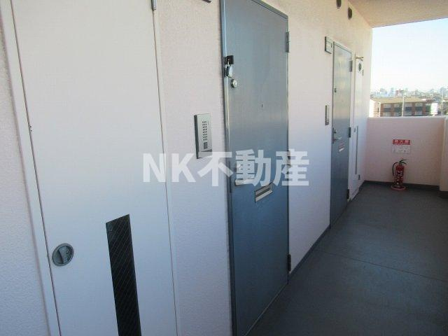 【玄関】 | オークハイツ（高井田賃貸） | 落ち着いた玄関です