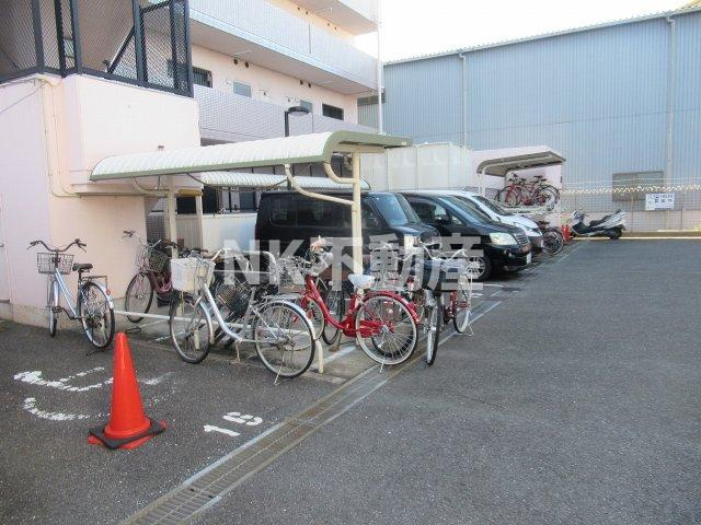 【その他共用部分】 | オークハイツ（高井田賃貸） | 駐輪場です