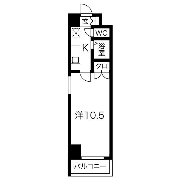 プログレッソ岩塚の間取り