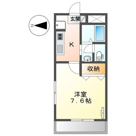 エクセルタウン蔵上Ⅱの間取り|使い勝手の良い間取りです♪