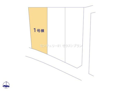 【区画図】 | 寄居町第1 1号棟 | 区画図