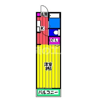 【間取り】 | リブェール１３６ | リブェール１３６の間取り