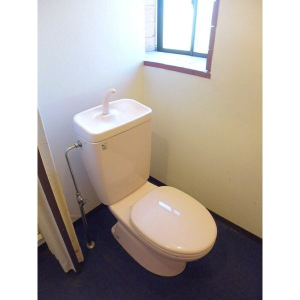 ブリックタウン壱弐参番館のトイレ|落ち着いた色調のトイレです