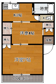 エンドレスの間取り