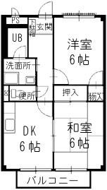 グリーンヒルズエナの間取り