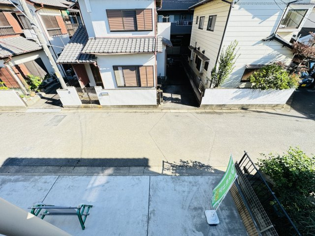 鎌ケ谷市くぬぎ山２丁目新築戸建（くぬぎ山Ⅱ）の展望|バルコニーより道路側眺望