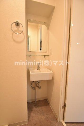 ボンニーの洗面所