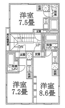 【間取り】 | 創新三ノ輪レジデンス