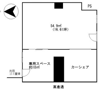ボナール三条高倉の間取り