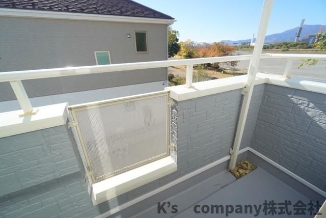 ◎海老名市上郷3丁目　中古戸建の展望|バルコニーの右手には河川敷が見えます♪