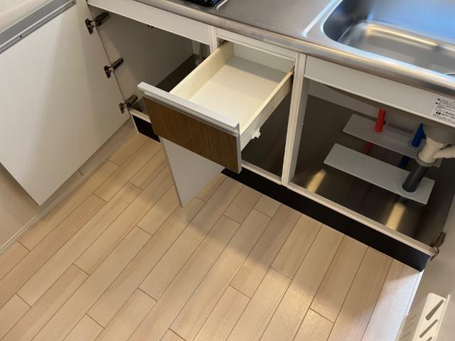ミライエ赤間の収納|キッチン収納（イメージ）