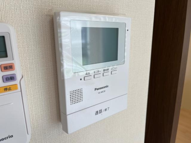 ミライエ赤間のセキュリティ|カメラ付インターホン（イメージ）