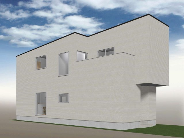 【完成予想図】 | 参考プラン外観パースです