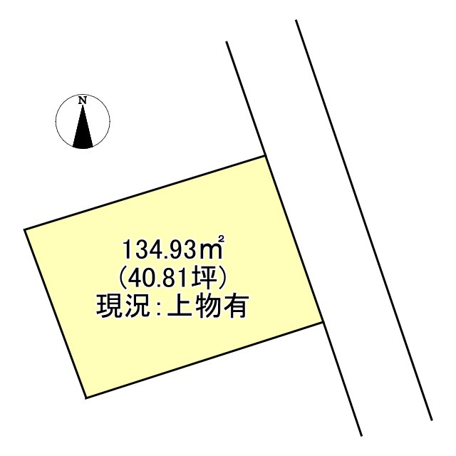 売土地の土地図