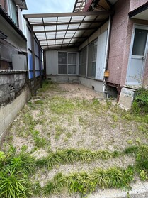 売土地の外観