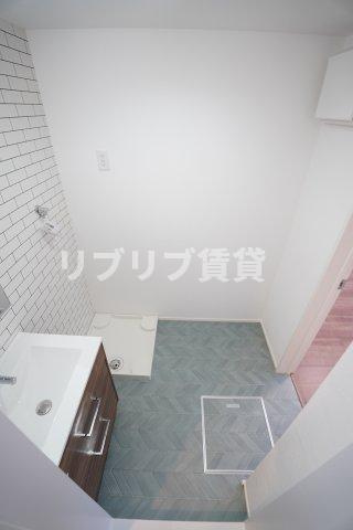 ラテンドール東千葉の洗面所