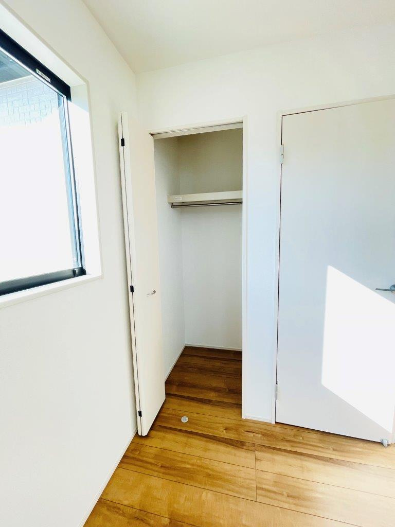 豊田市永覚新町　新築分譲住宅　全6棟　2号棟の収納|豊富な数のクローゼットには、衣類、日用品、家族の思い出まで大切に保管できます♪