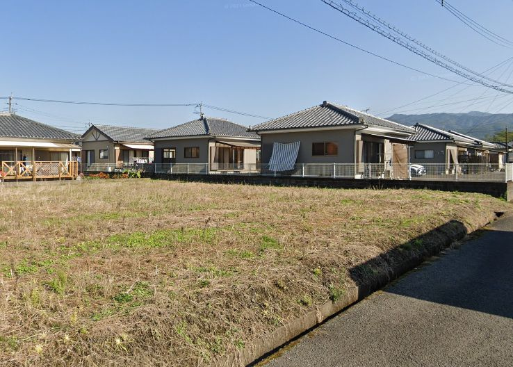 都城市安久町の売地の外観