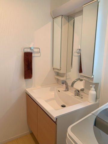 岩出市尼ヶ辻中古物件の独立洗面台