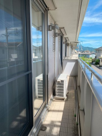 岩出市尼ヶ辻中古物件のバルコニー