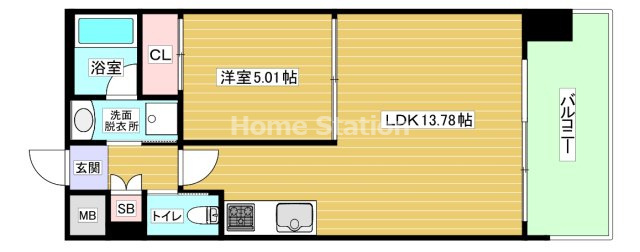 【間取り】 | プレジオ御幣島ASIAN