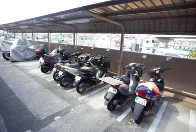【その他共用部分】 | グランプレステージ西明石 | バイク置き場